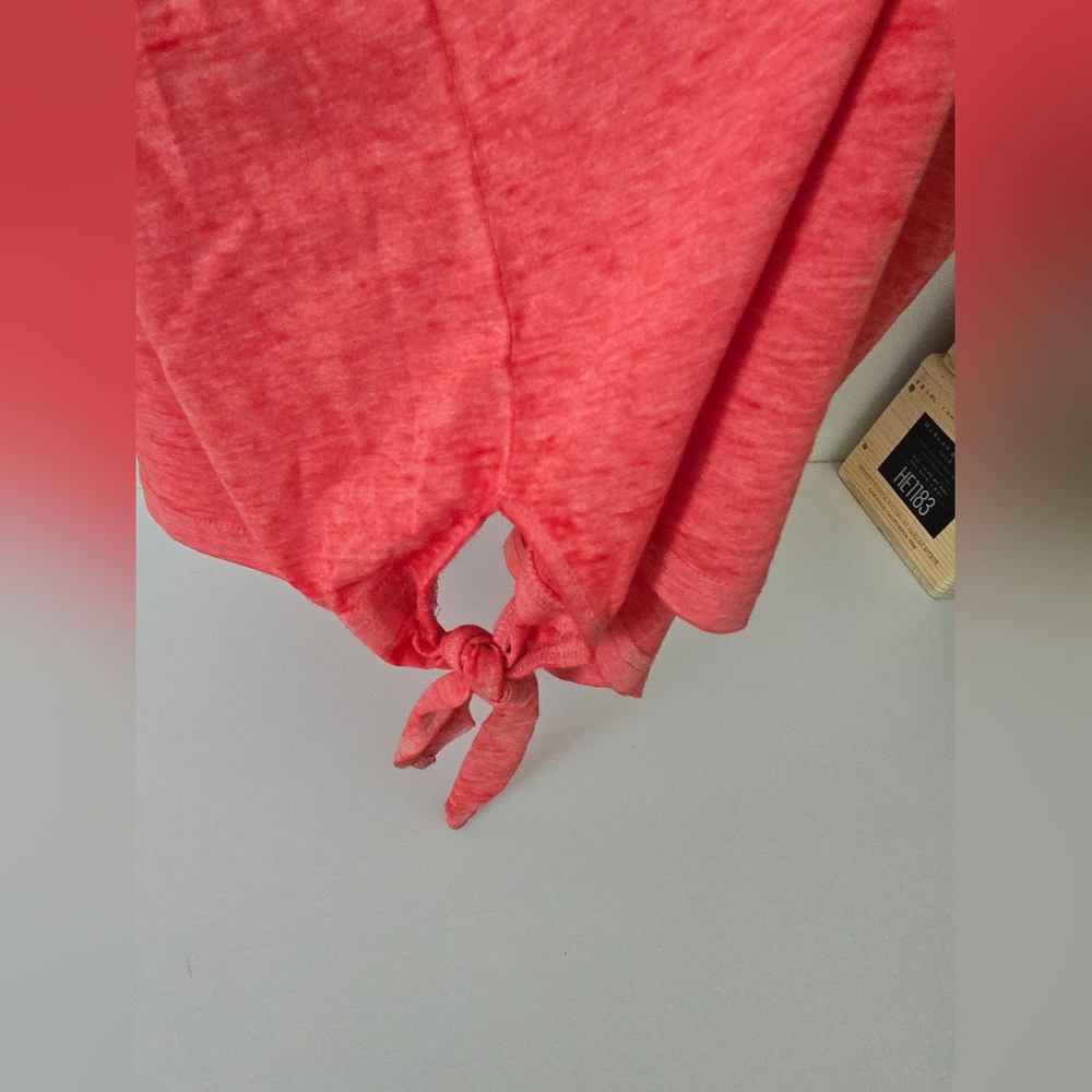 Juicy Couture Pink Rhinestone Cutout Tee – Size XL - Picture 5 of 6